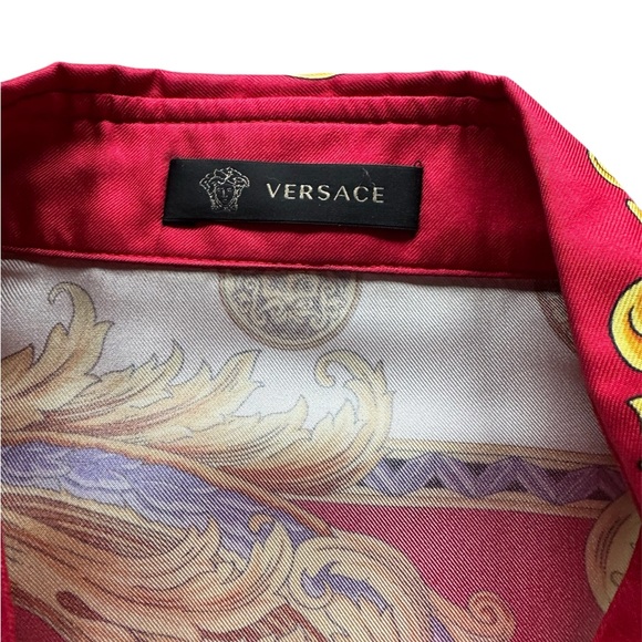 Versace silk printed shirt - Picture 3 of 6